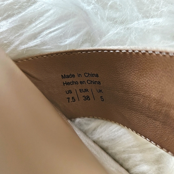 Call It Spring taupe wedges, size 7.5 - Picture 6 of 9